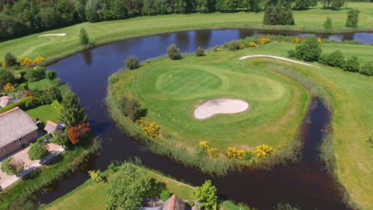 Golfclinic op Martensplek